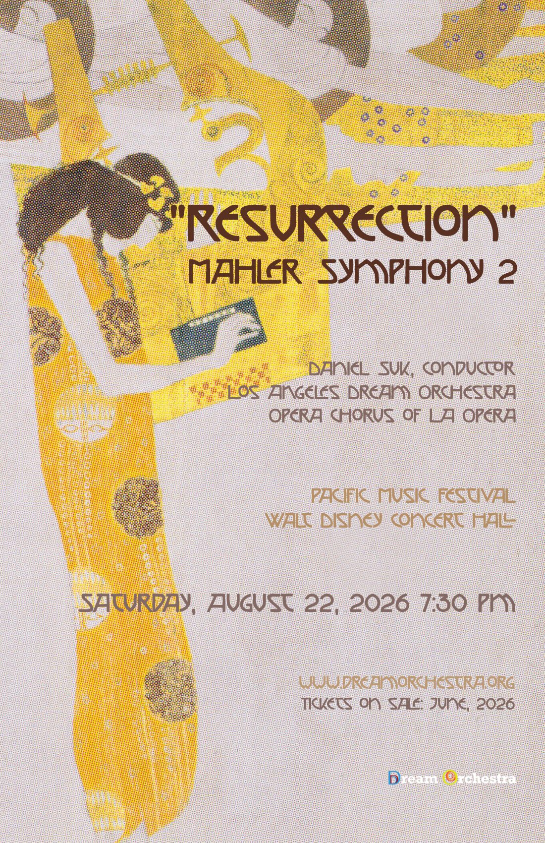 MAHLER POSTER(5.5X8.5)